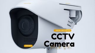 solar power CCTV camera powered setup diagram