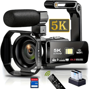 DINGETU 64MP 5K Ultra Camcorder
