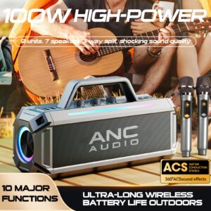 ANC-AUDIO 100W High-power Wireless Speaker