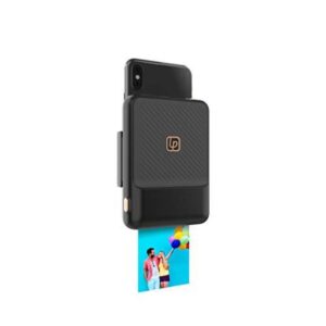 Lifeprint 2x3" Instant Print Camera for iPhone Black Portable Photo Printer