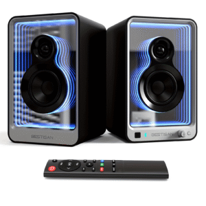 BESTISAN SR15 BT Bookshelf Home Speakers