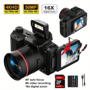 DINGETU 4K Digital Camera
