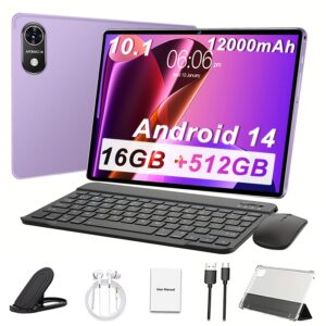 10, 1-inch Android 14 Tablet PC
