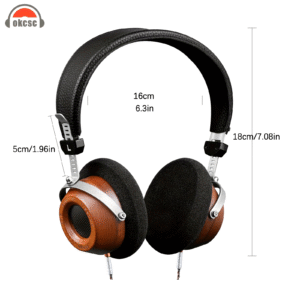 OKCSC M1 Pro Wooden HiFi Headphones