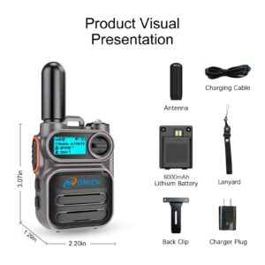 5000 Miles 5G/4G LTE Long Range Walkie Talkie