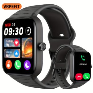 Alexa Voice 1.8" HD Display VRPEFIT Smart Sports Watch