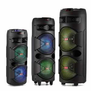 9000W Portable Party Wireless Speaker with Microphone