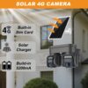 Solar 4G LTE PIR Security Camera